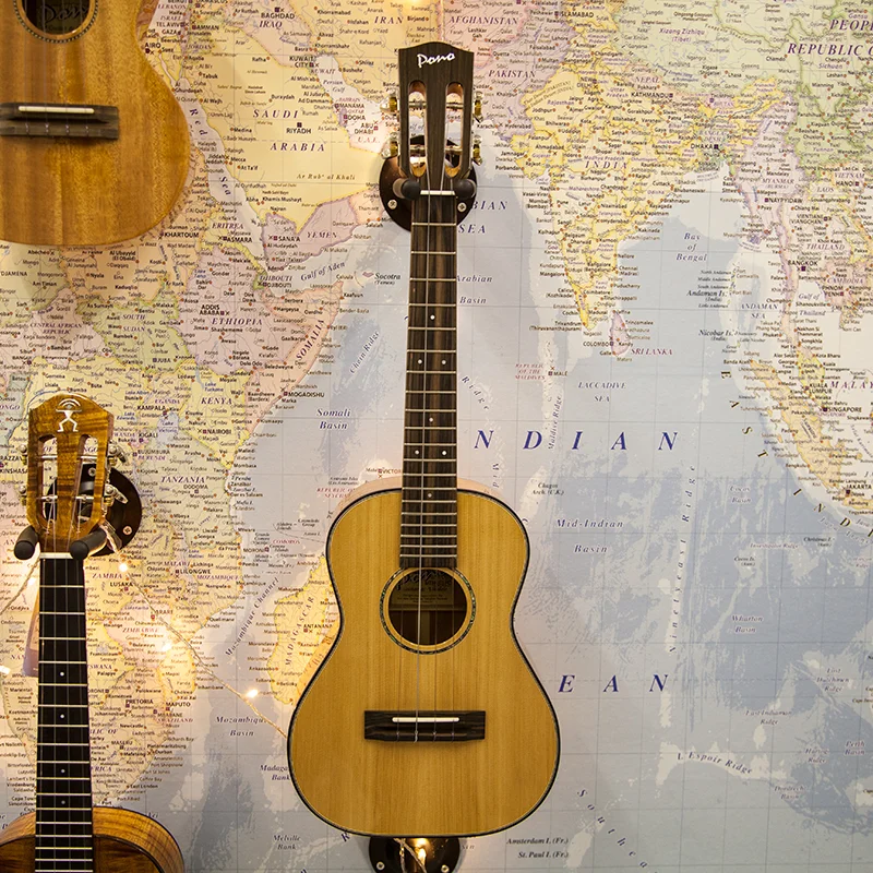Pono MTSH(C)-PC Mahogany / Cedar Tenor Pro Classic Ukulele — World